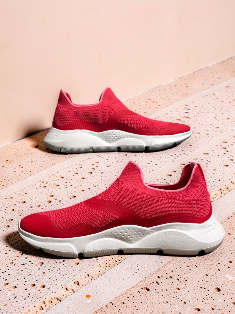 Cole Haan Slip-On Knit Sneakers - Tropical Pink